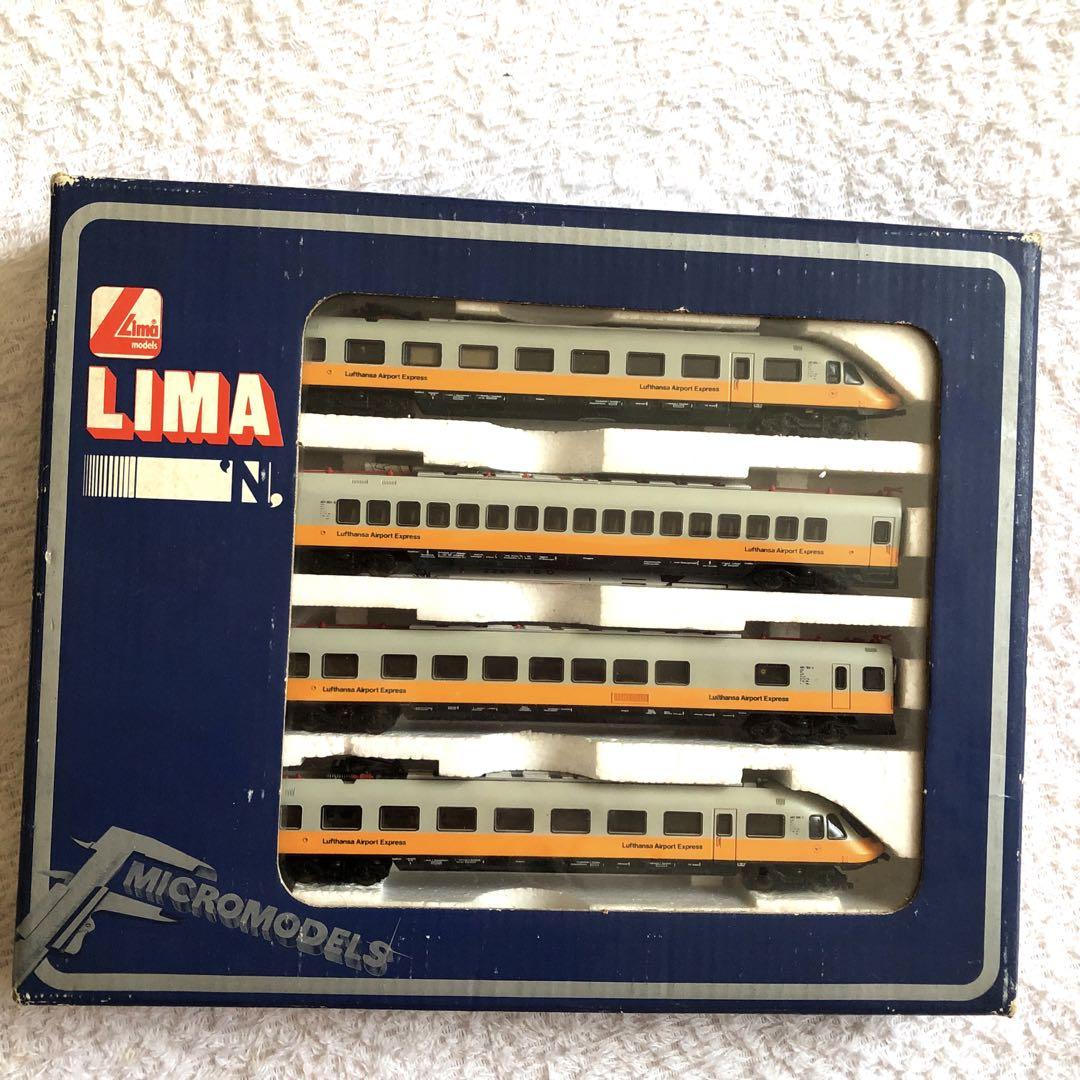 【T】Lima リマ 西ドイツ ルフトハンザ・エアポートエクスプレス 5両セット リマ Lima 西ドイツ403形 ルフトハンザエアポートエクスプレス 4