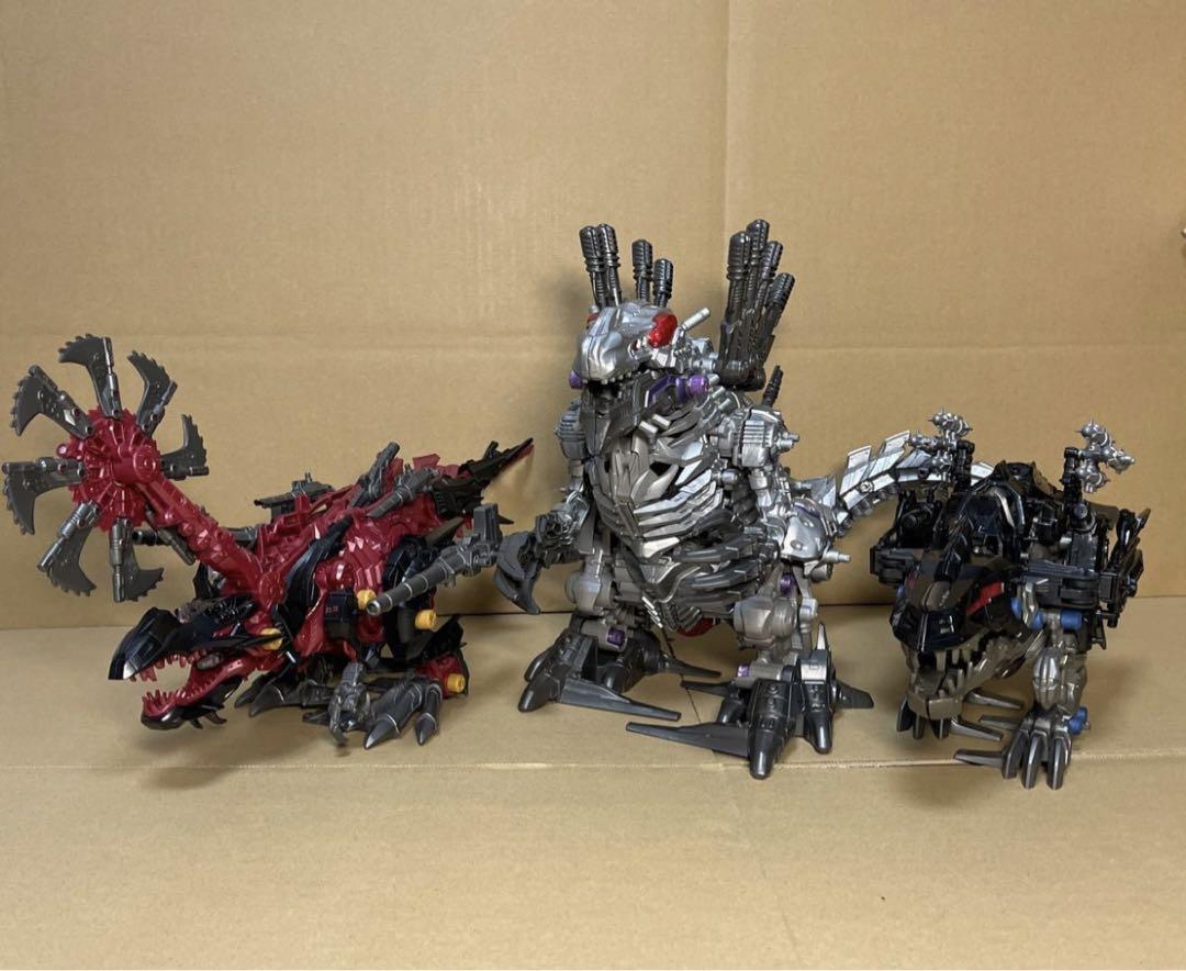 ゾイドワイルド【ゼログライジス、オメガレックス、ジェノスピノ