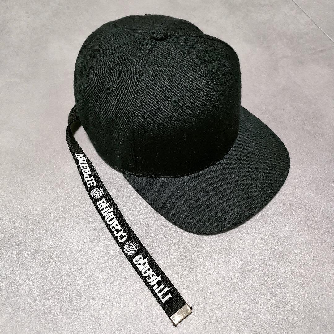 MADARANINGEN ロゴ刺繍ロングアジャスターCAP マダラニンゲン MADARANINGEN ロゴ刺繍ロングアジャスターCAP マダラニンゲン