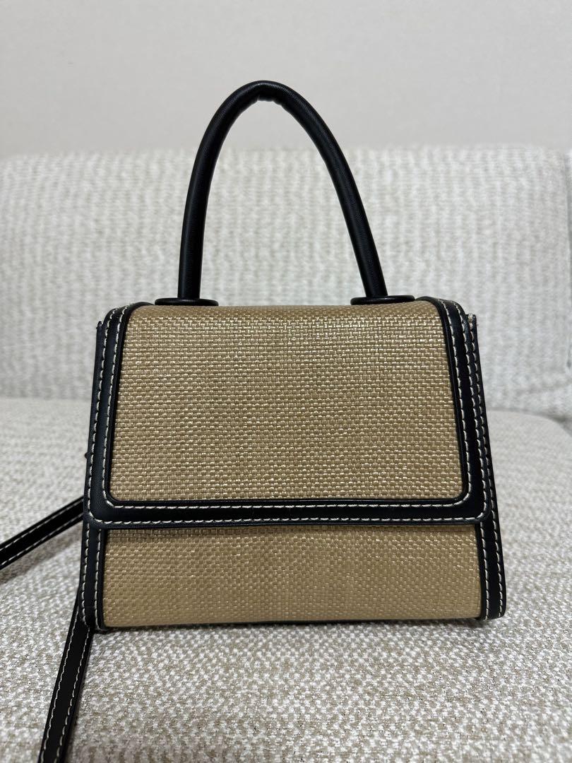VASIC ヴァジックBee MiniMini Raffia ラフィア ブラック VASIC ヴァジック BEE MINI MINI ラフィア 2way ブラック