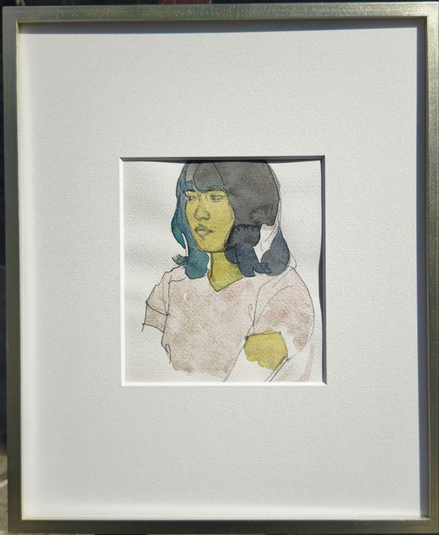 彿淵静子　少女ドローイング　柴田悦子画廊個展出品作 彿淵静子 少女ドローイング 柴田悦子画廊個展出品作 （柴田悦子