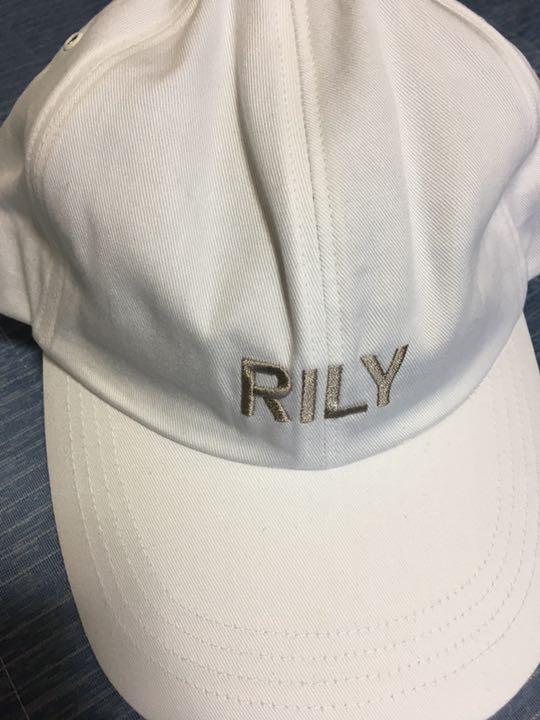 RILYキャップホワイト今市隆二 （今市隆二 RILY Heart Logo