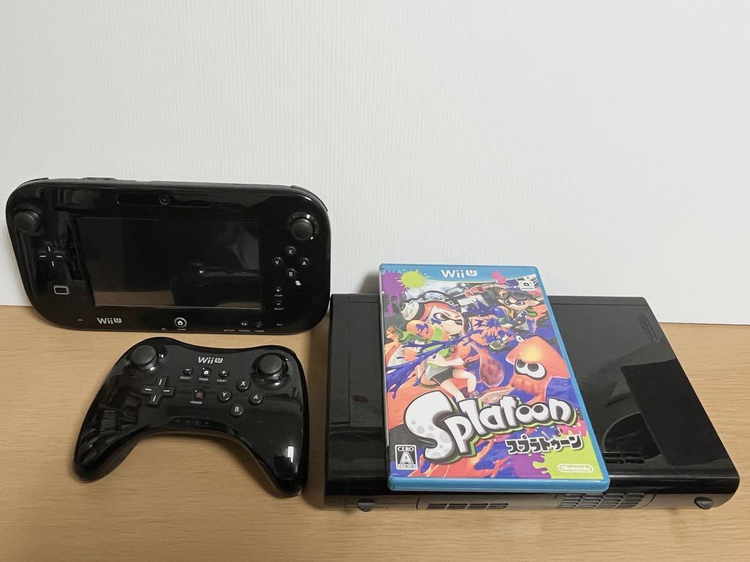 Wii U スプラトゥーンセット＋PROコントローラー Amazon | Wii U スプラトゥーン セット | ゲーム機本体