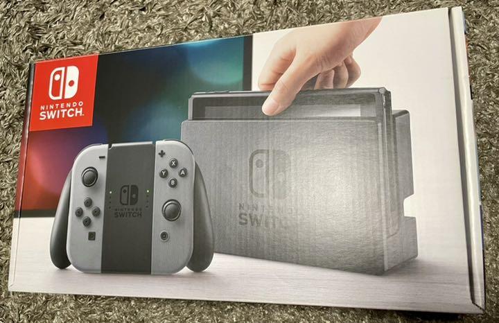 Nintendo Switch グレー(LANアダプターセット)（Nintendo Switch