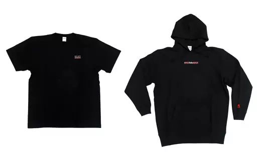 衣料雑貨　沙花叉クロヱ Tee＆Hoodie set(Tシャツ＆フーディセット) ブラック Lサイズ 「バーチャルYouTuber ホロライブ×ZOZOTOWN holoTOWN」 ZOZO（ゾゾ）の「holoTOWN Tee＆Hoodie set 沙花叉クロヱ