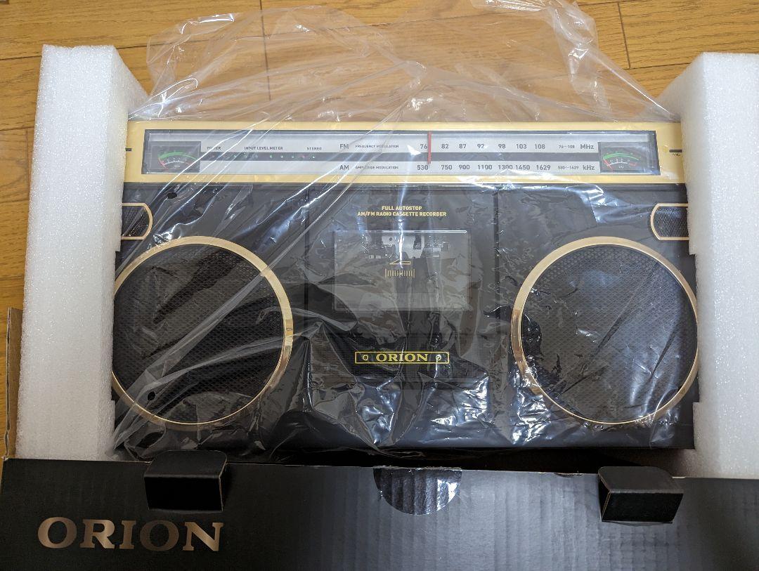 ★未開封品★ORION ラジカセ  Bluetooth機能搭載 SCR-B7A Amazon.co.jp: ORION(オリオン) ラジカセ ステレオラジオ