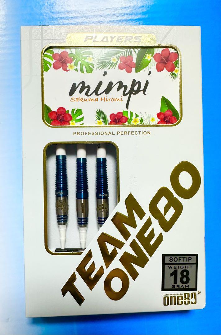 ダーツ　One80ミンピ 佐久間比呂美モデル blue limited バレル ダーツ One80ミンピ 佐久間比呂美モデル blue limited バレル