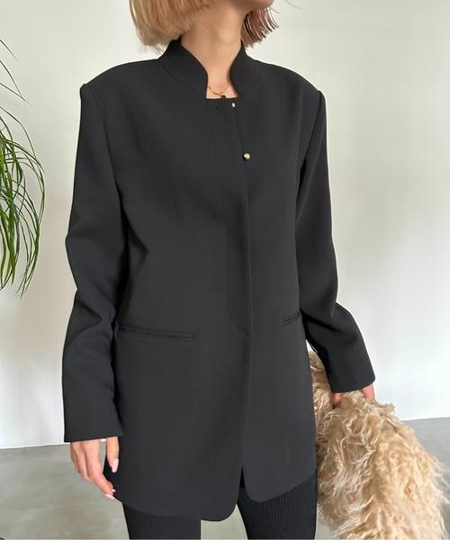 AMERI　TWILL JACKET LIKE TOP American Apparel mens Long Sleeve Twill Jacket, Vintage