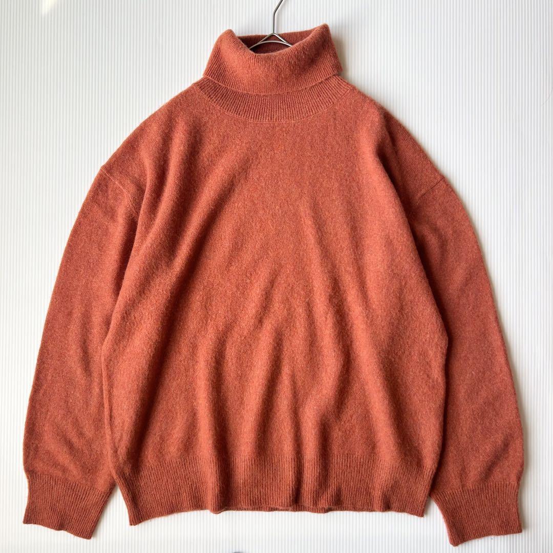 カシミヤ100%✨Deuxieme Classe Lovelyニット オレンジ