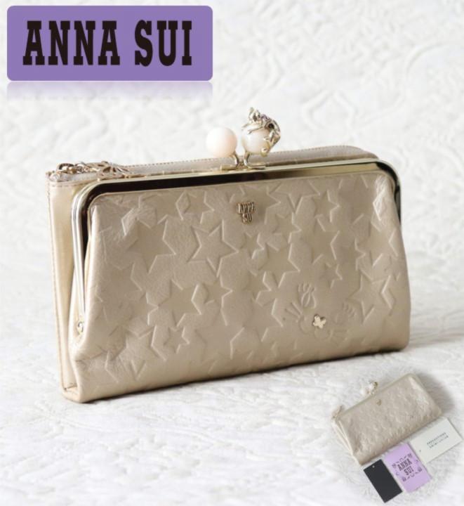 未使用品 ANNA SUI がま口 プレイングキャット 財布 楽天市場】【未使用品】【財布】ANNA SUI アナ スイ アナスイ