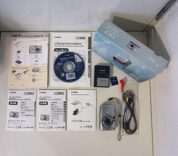 美品 Canon IXY DIGITAL 800IS 動作確認済（キヤノン Canon IXY