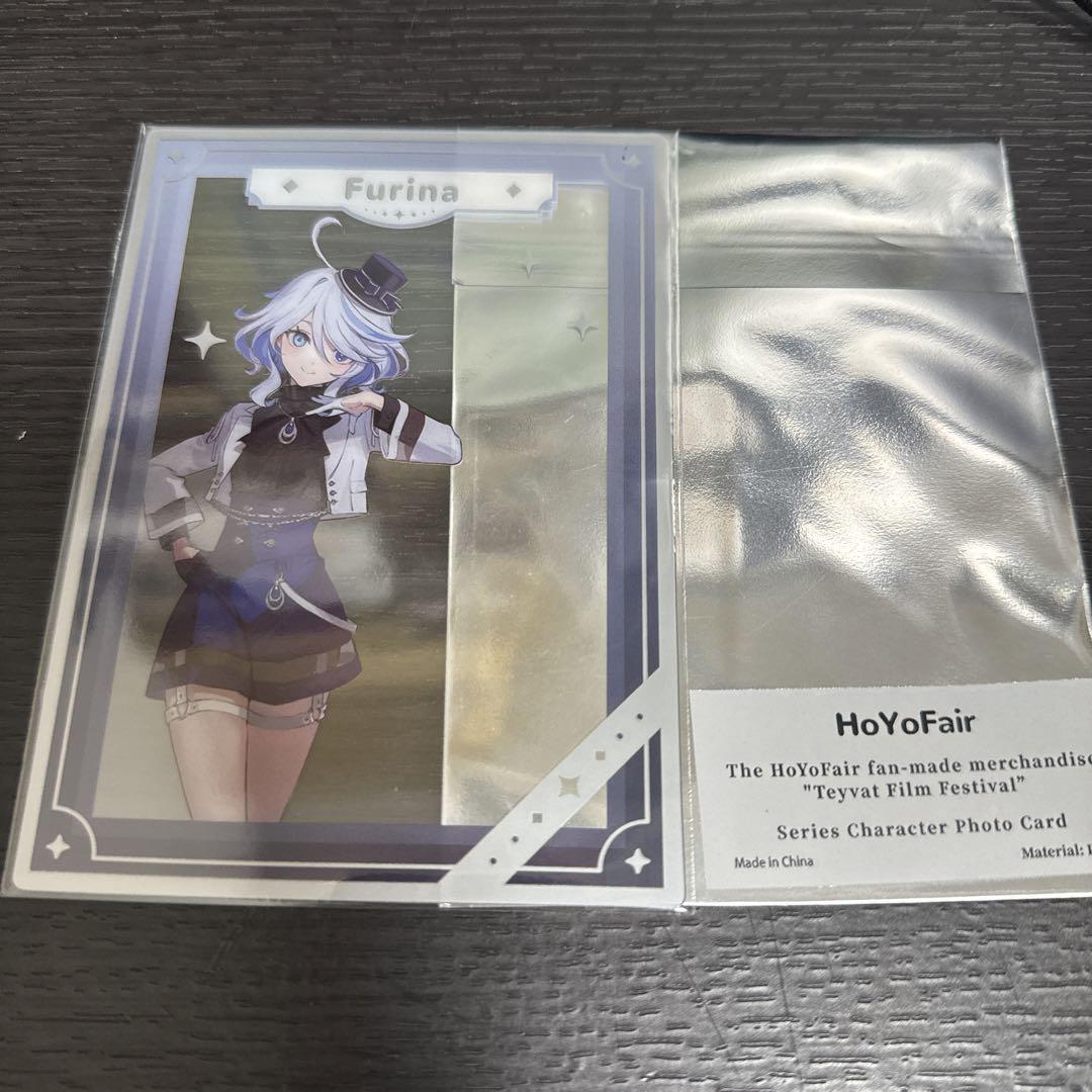 原神 hoyofair ホヨフェア フリーナ クリアカード （Amazon | 原