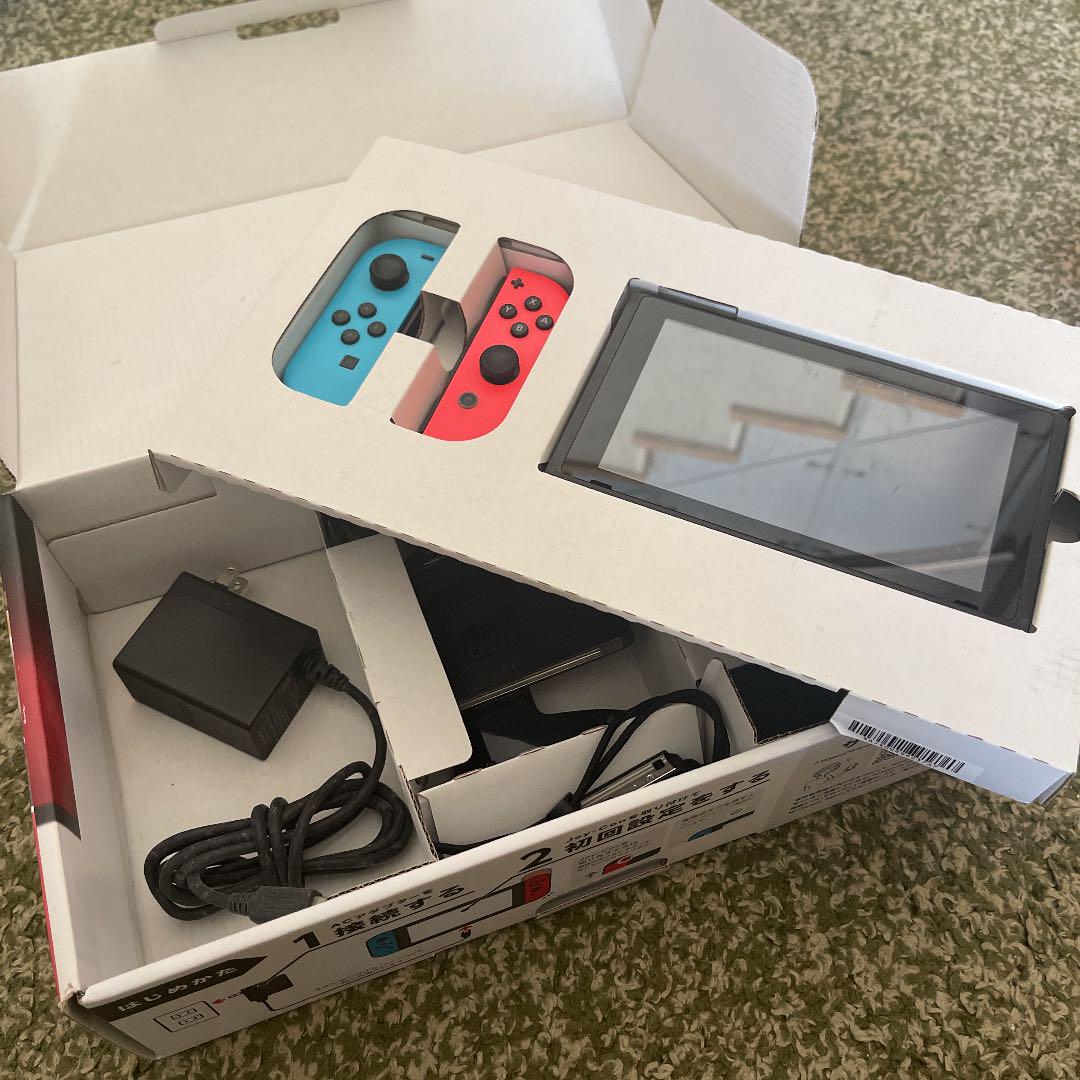 Nintendo Switch 本体 ネオンレッド/ブルー 2017年製造品 Amazon.co.jp: Nintendo Switch 本体 (ニンテンドースイッチ