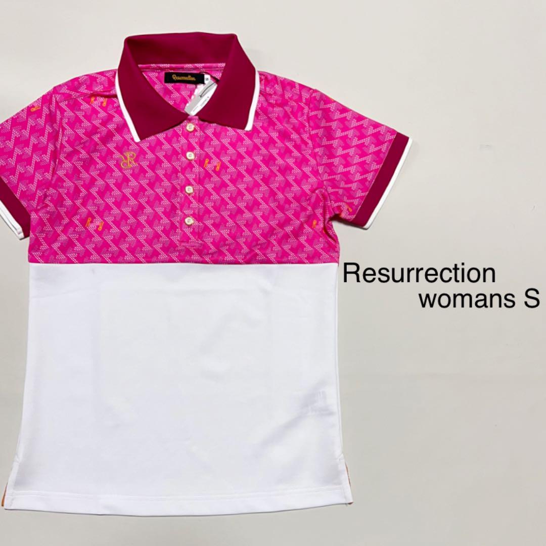【新品】レザレクション　レディース　ポロシャツ　Sサイズ 新品】レザレクション レディース ポロシャツ Sサイズ （POLO