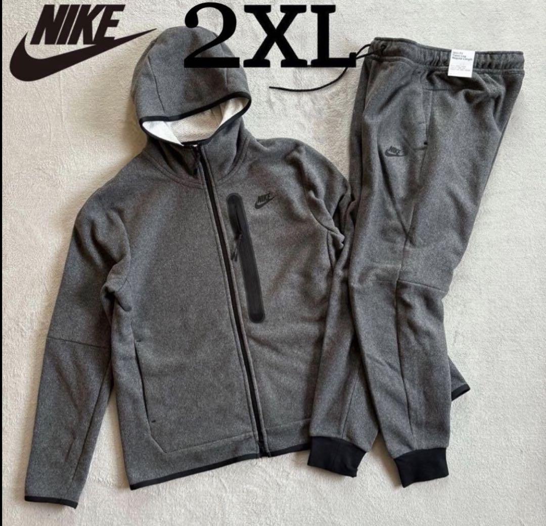 新品] ナイキ メンズ 上下 セットアップ（グレー（灰色）系 Nike