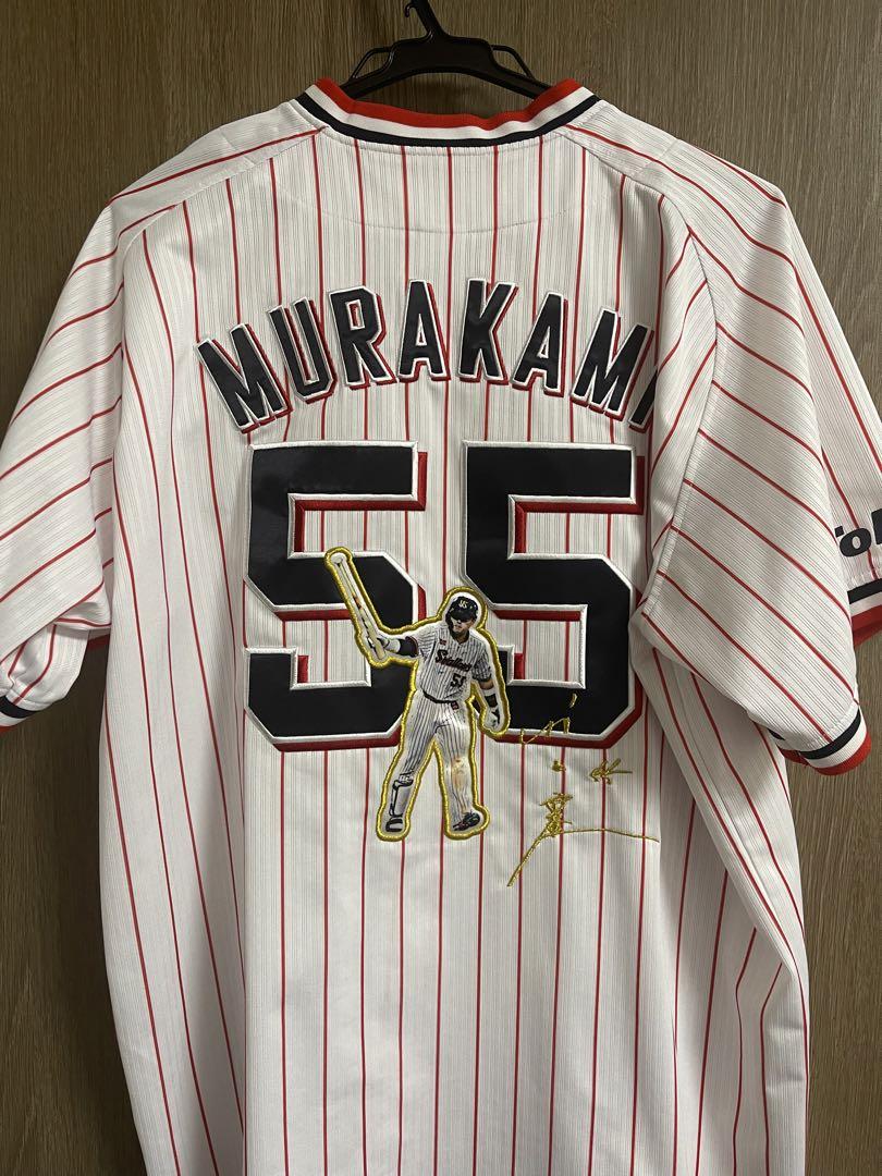東京ヤクルトスワローズ 村上宗隆 優勝記念ユニフォーム 2021