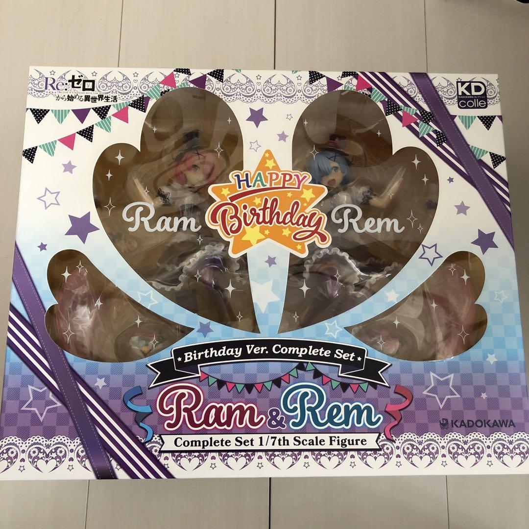 ★【国内正規品&美品❗️】リゼロ ラム&レム 生誕祭Ver. コンプリートセット★ Re:ゼロから始める異世界生活」ラム＆レム 生誕祭Ver
