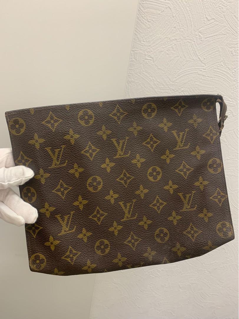 【美品】ルイヴィトン ポッシュトワレット26 バッグ ポーチ M47542 LOUIS VUITTON ルイヴィトン モノグラム ポッシュ トワレット19