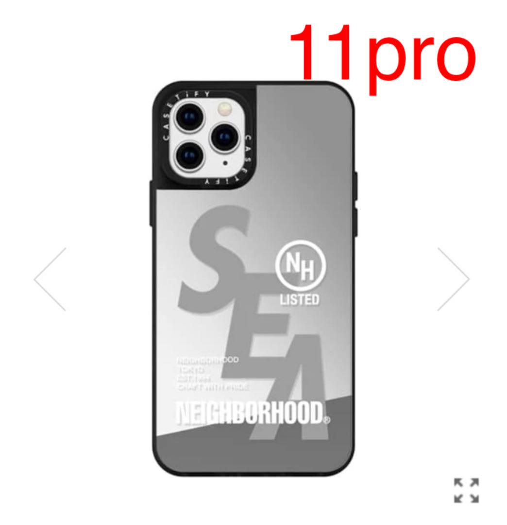 iPhone11proケース/WINDANDSEA/ネイバーフッド ネイバーフッド×ケースティファイ×ウィンダンシー、ロゴ入りの