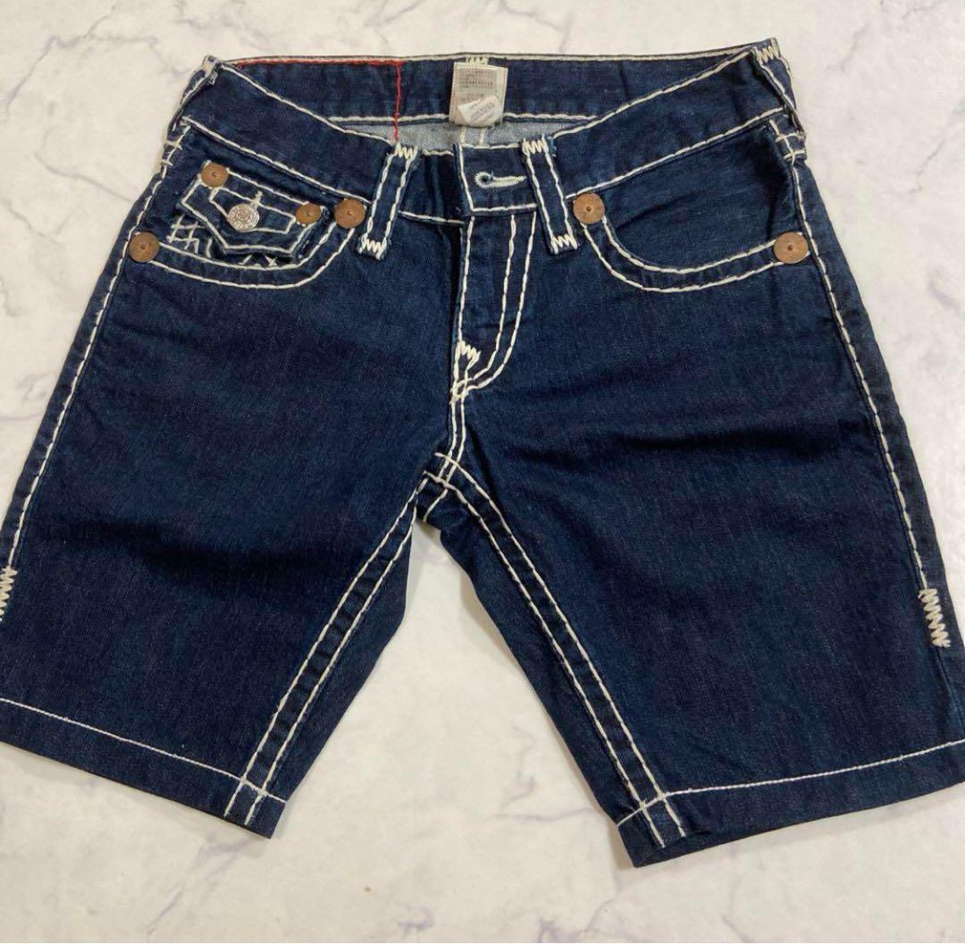 true religion デニム ショートパンツ SUPER T（TRUE RELIGION