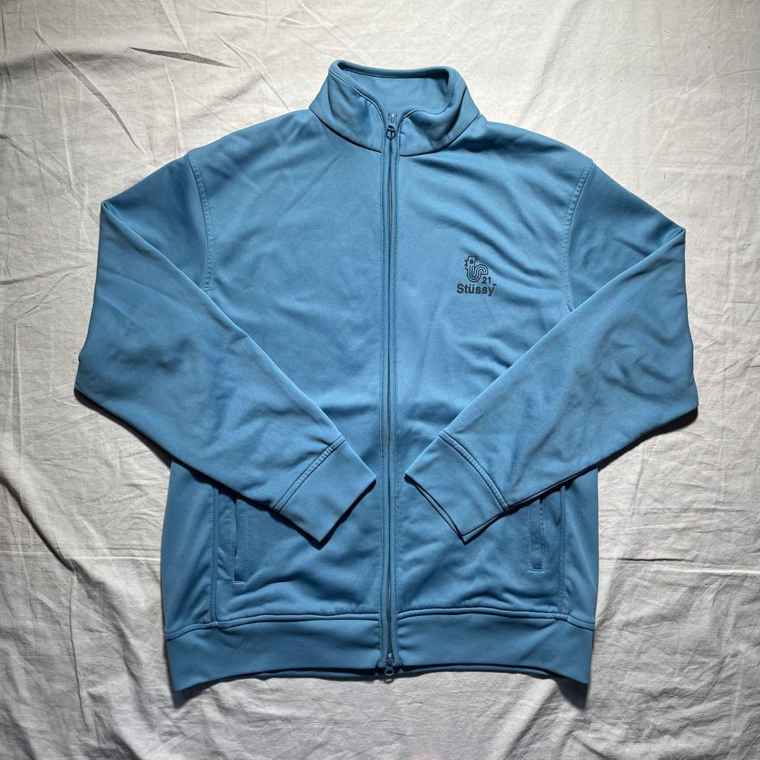 希少】90s y2k stussy ステューシー トラックジャケット