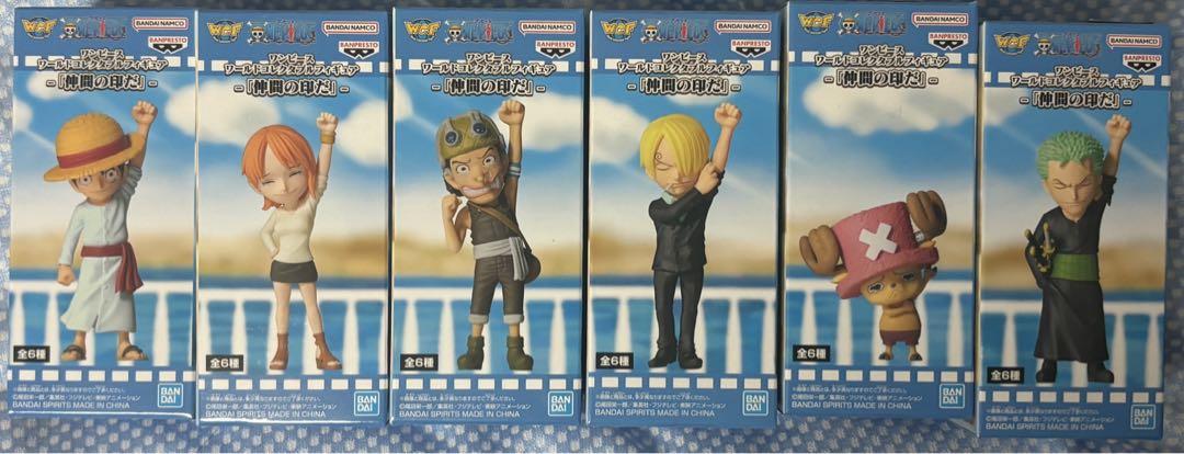 ワンピース ワーコレ 仲間の印 コンプ （One Piece WCF Figures