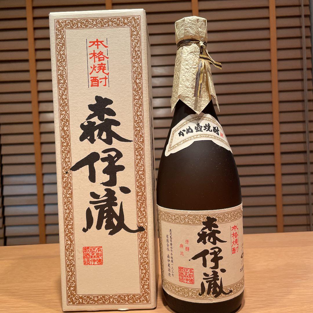 森伊蔵⭕️金ラベル720ml ●2本セット 幻芋焼酎 ●高島屋包装●段ボール発送 森伊蔵 720ml （幻の芋焼酎！森伊蔵720mℓ 金ラベル！）