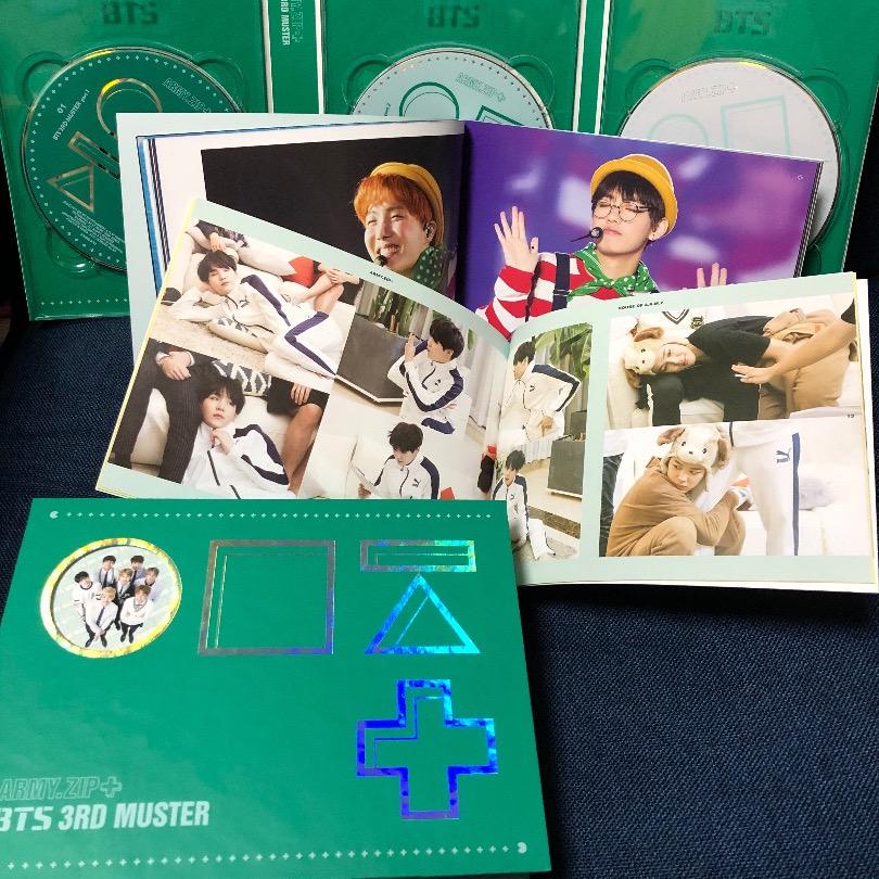 防弾少年団(BTS) - BTS 3rd muster Blu-ray 防弾少年団 Unboxing | BTS 3rd Muster Army Zip+ Blu ray - YouTube