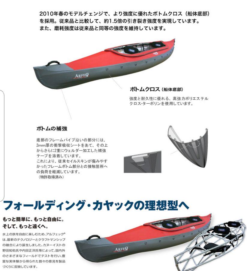 カヌー カヤック アルフェック ボイジャー460T