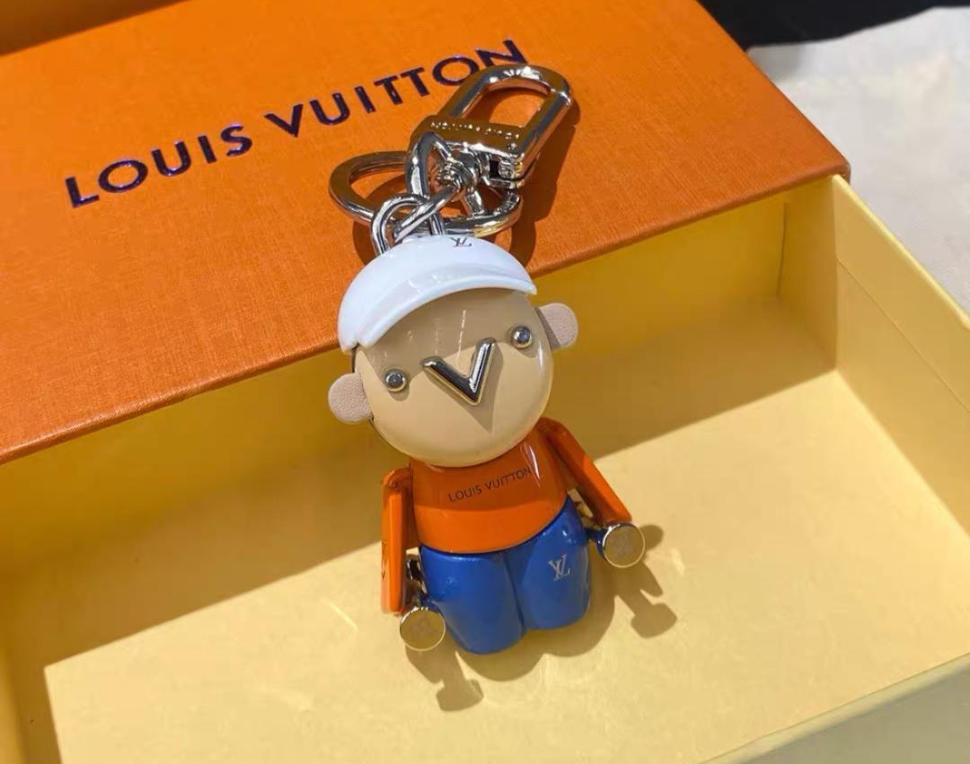 LOUIS VUITTON 猫 キーホルダー CX4263 後ろ姿が可愛いすぎる♪】ルイヴィトン 猫ちゃん チャーム