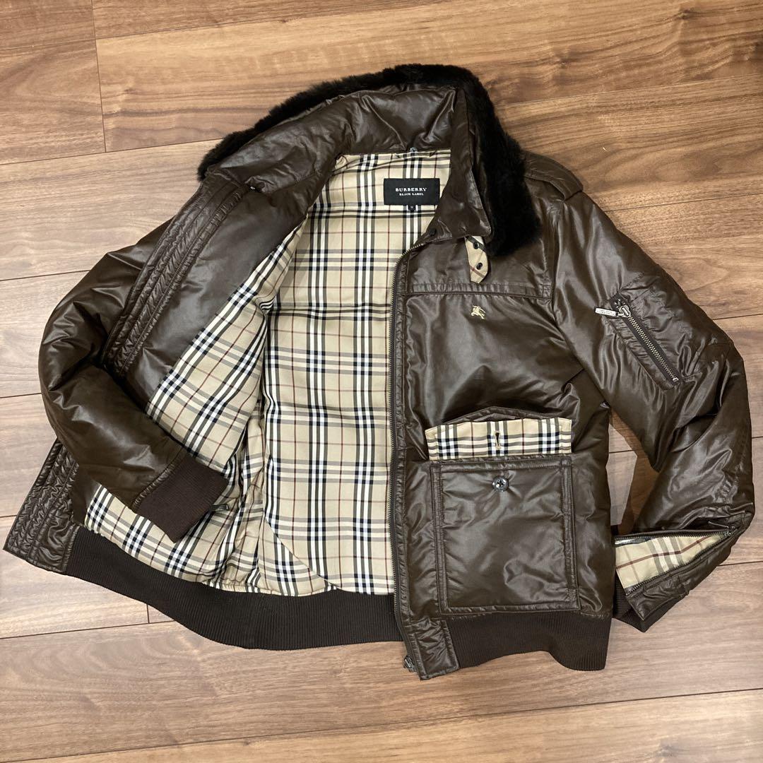【極美品◉正規品】 BURBERRY ダウンジャケット ノバチェック 黒 M 極美品 バーバリー ロンドン ライナー コート ノバチェック