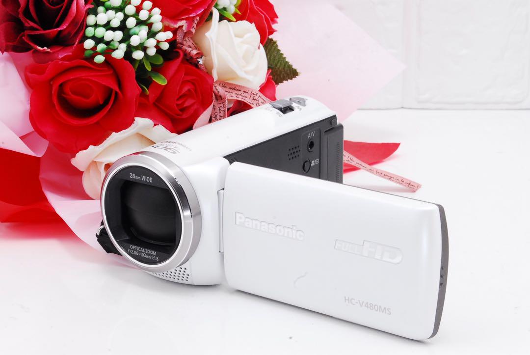 PanasonicFULLHD HC-V480MSビデオカメラ Amazon.co.jp: パナソニック HDビデオカメラ V480MS 32GB 高倍率