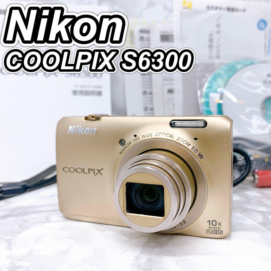 Nikon COOLPIX S6300 コンパクト デジタルカメラ コンデジ