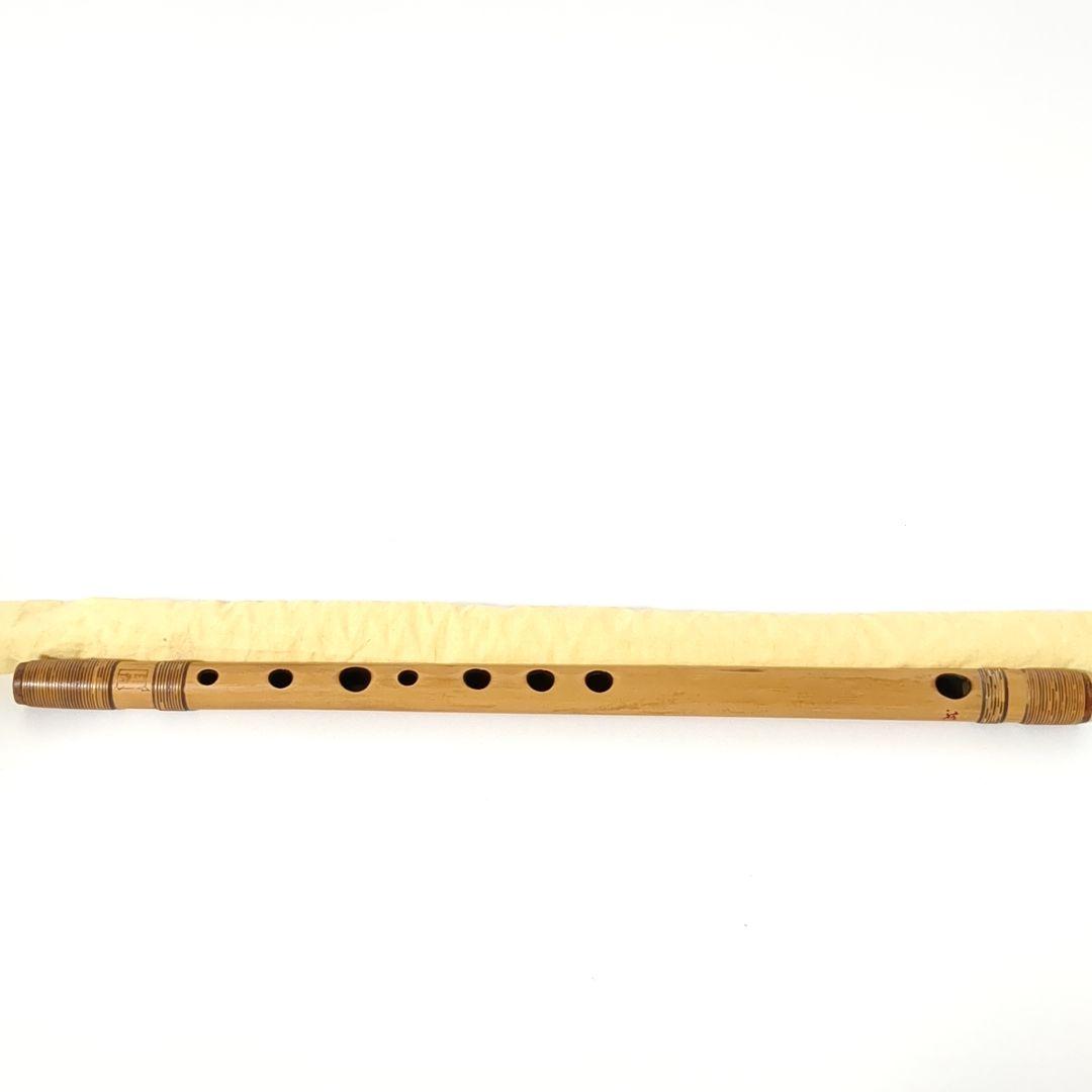 篠笛 唄用 6本調子(蘭情) 篠笛唄用六笨調子 蘭照 蘭情 風月舎 本漆