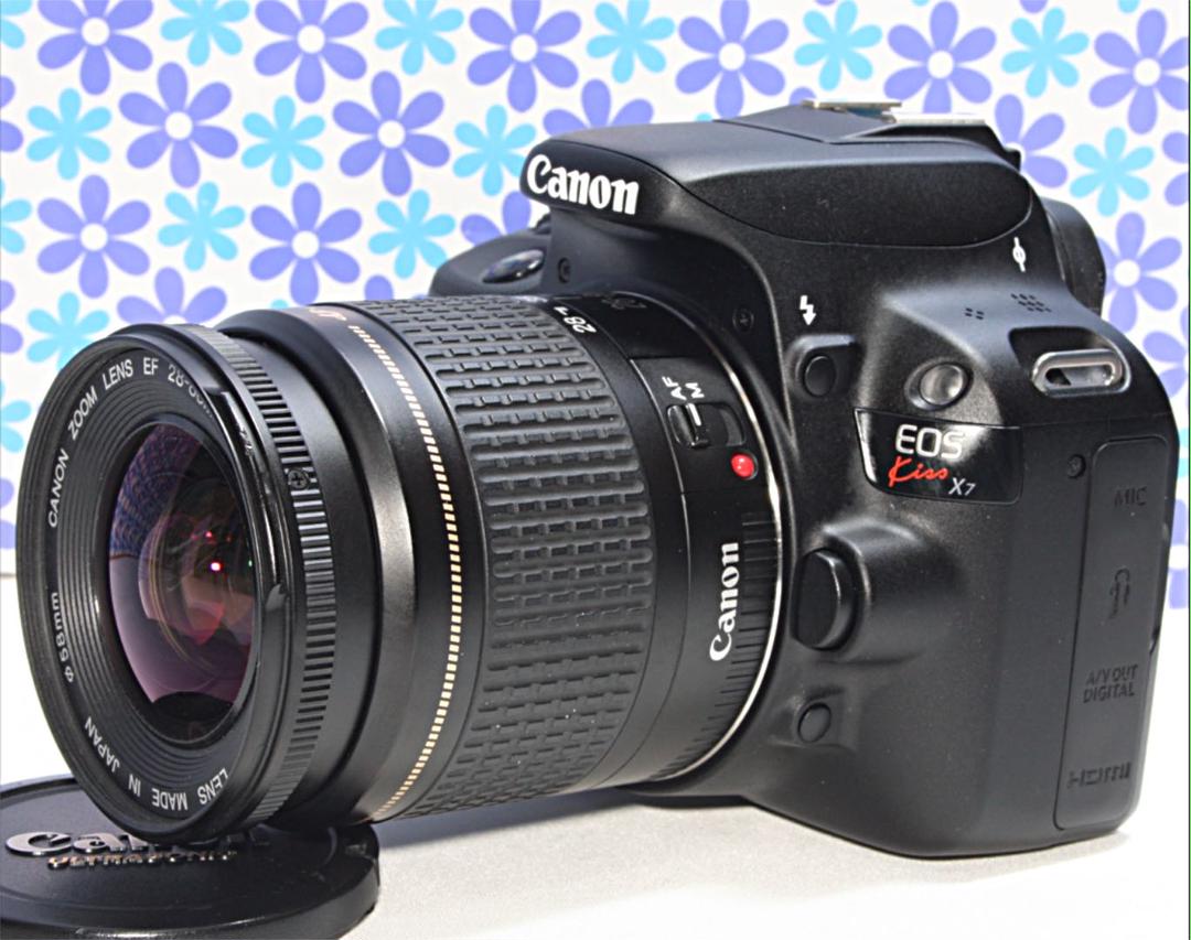 極美品❤️Canon EOS kiss X7❤️軽量・コンパクト❤️初心者
