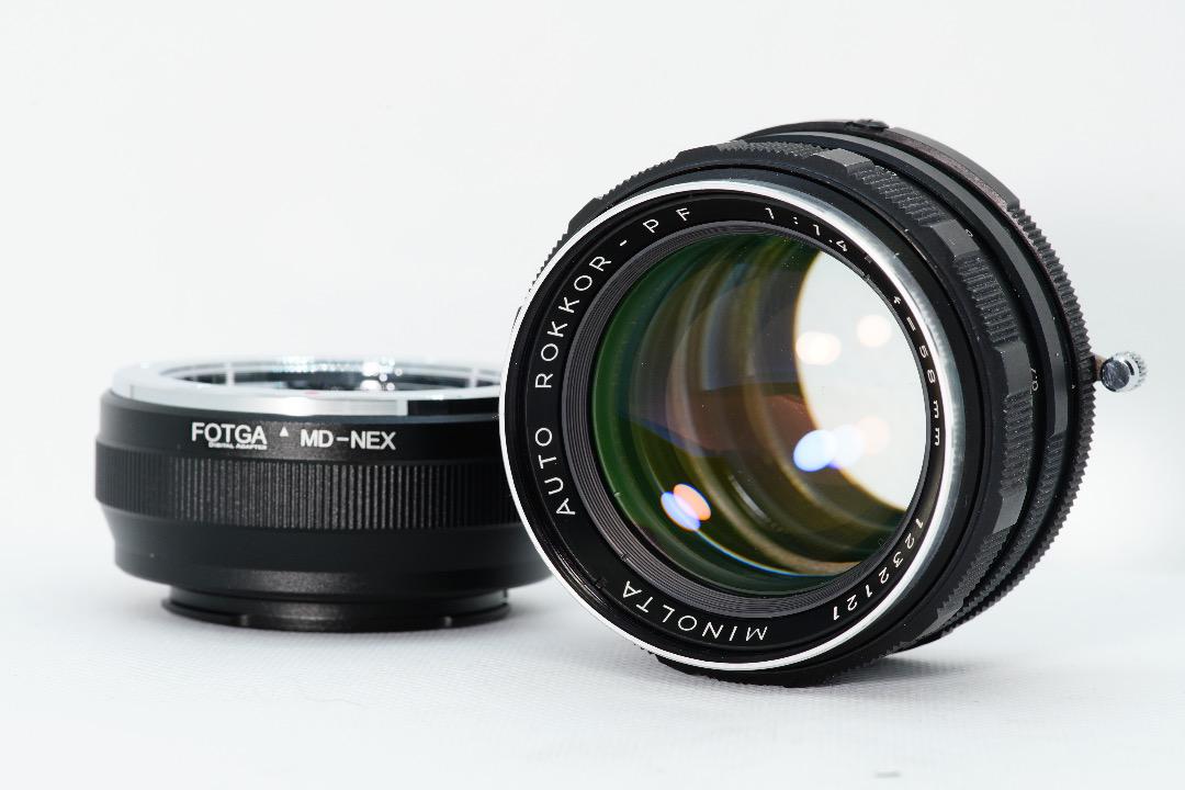 エモい】ミノルタ Auto-Rokkor-PF 58mm F1.4 前期（バブルボケ
