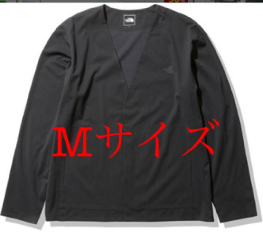 ノース テックラウンジカーディガン ブラック Mサイズ NT12262