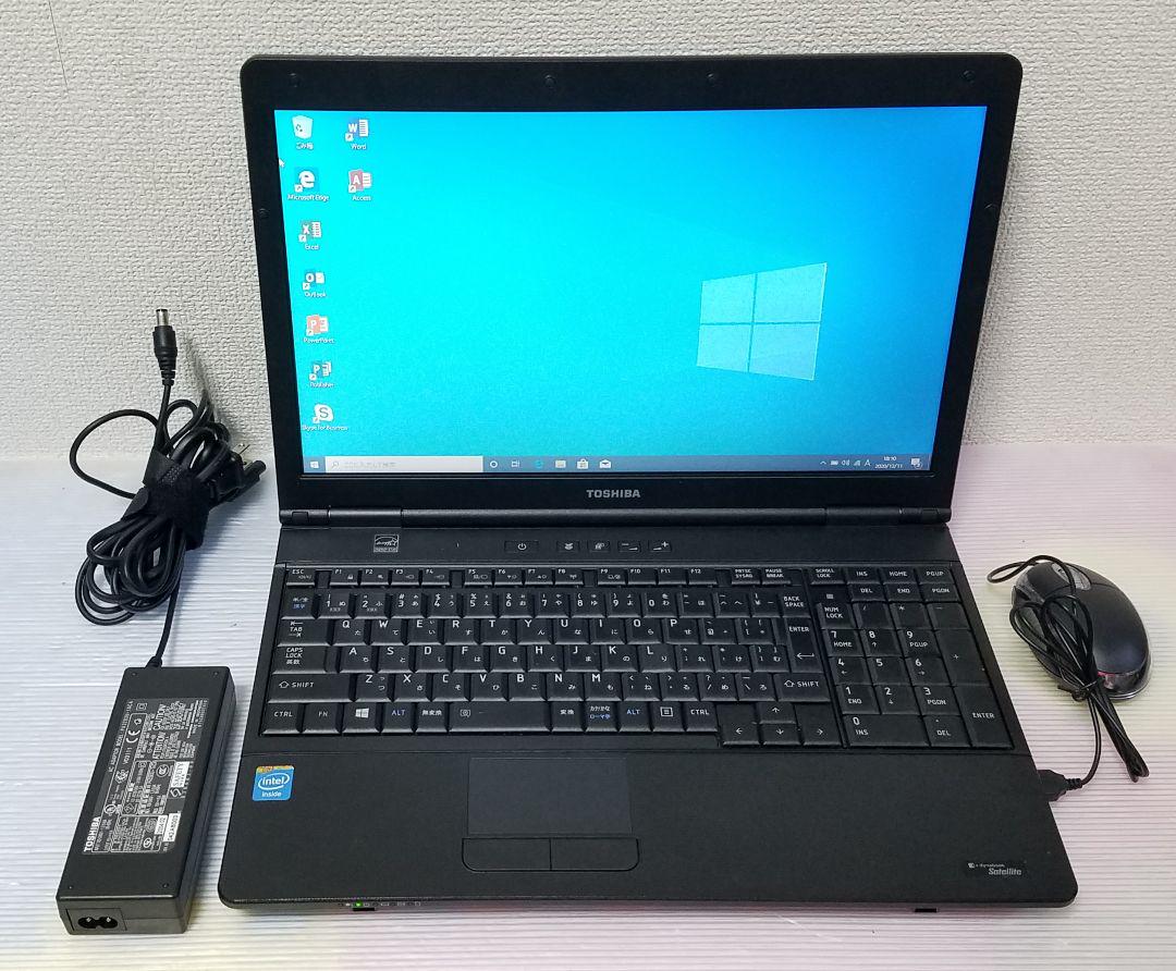 東芝 ノートパソコン Windows10 エクセル ワード DVDマルチ