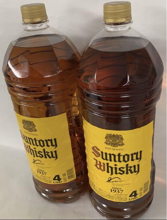 角瓶4L  4本 サントリー 角 瓶 4L 4本セット 飲料・酒
