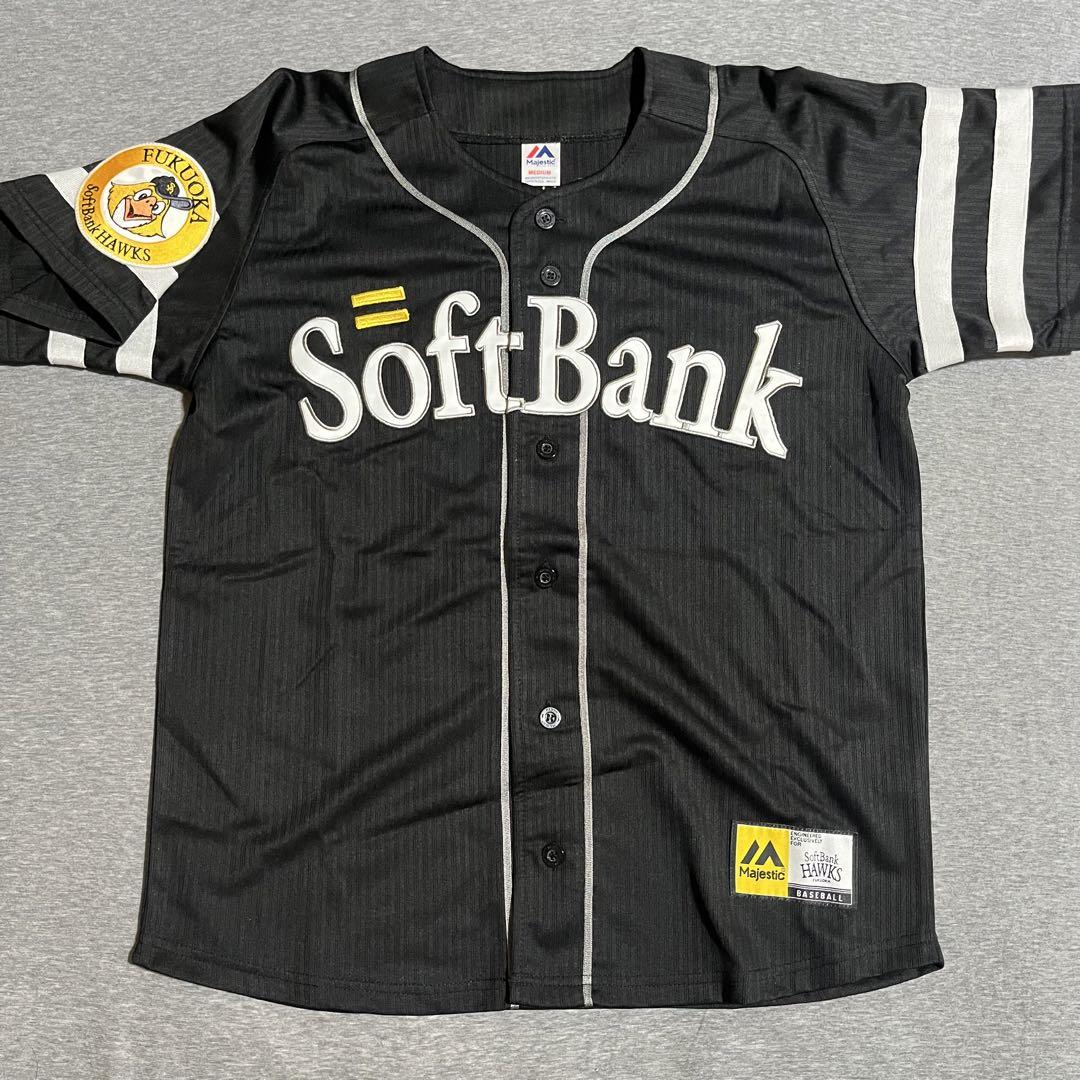 ソフトバンクホークス　ビジターレプリカユニフォーム柳田悠岐選手 今すぐお届け】レプリカユニフォーム ビジター 柳田悠岐