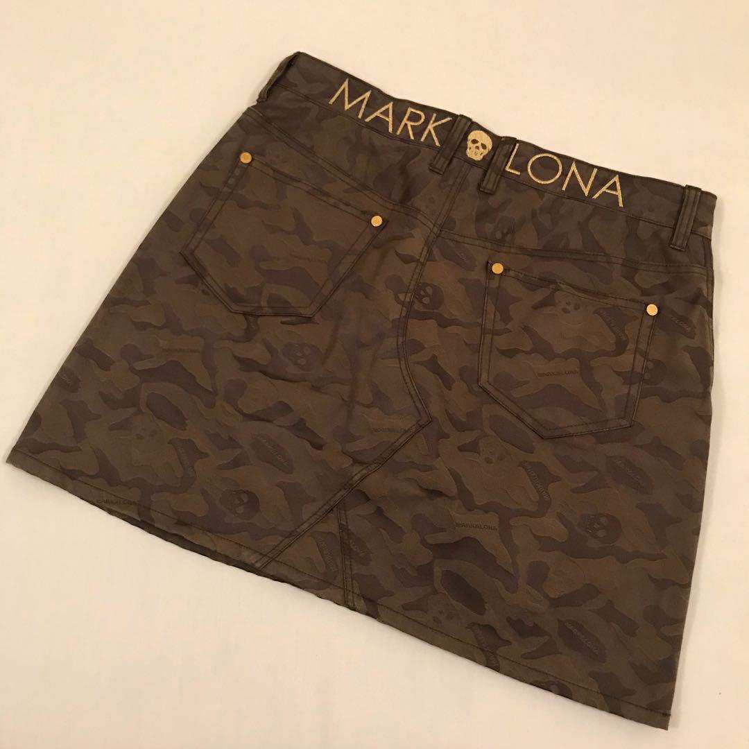 美品♡MARK＆LONA♡カーキカモフラミニスカート （ホットマン
