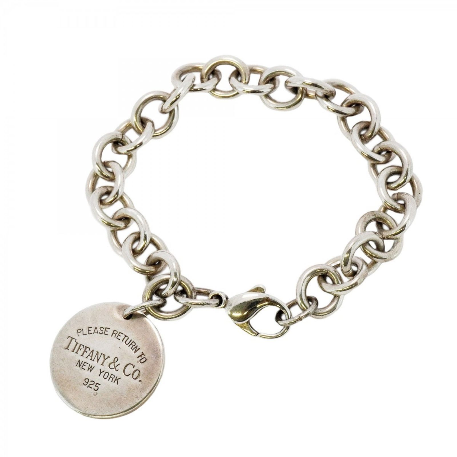 美品✨TIFFANY リターントゥ ブレスレット 925 メンズ レディース TIFFANY&Co. ティファニー リターントゥティファニー ハートタグ