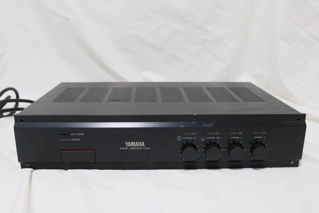 【美品】YAMAHA POWER AMPLIFIER　P2040　パワーアンプ YAMAHA POWER AMPLIFIER P2040 パワーアンプ（YAMAHA P2040