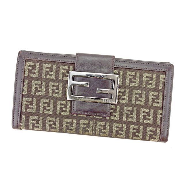 Fendi 財布 フェンディ FENDI 財布 長財布 フラップ式長財布 かぶせ 小銭