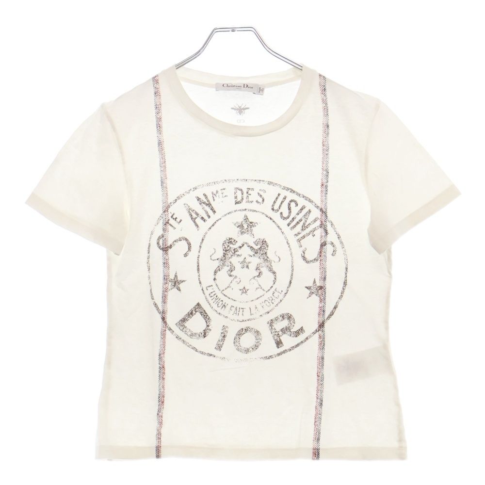 Christian Dior ロゴプリント 半袖Tシャツ 今日特価】Dior ディオール 25ss ハロープリント半袖 T シャツ-2