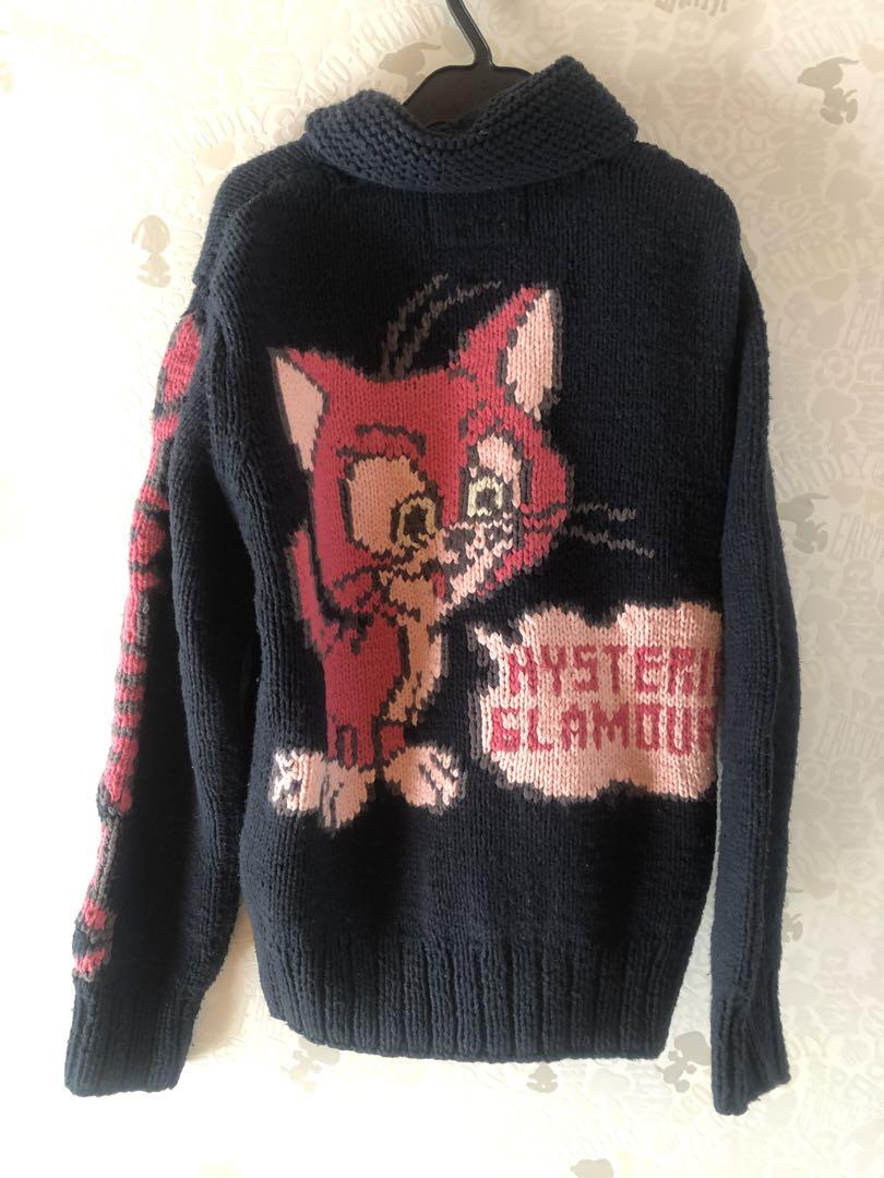 ヒステリックグラマーニャンコカウチン ヒステリックグラマーニャンコカウチン カウチンニット