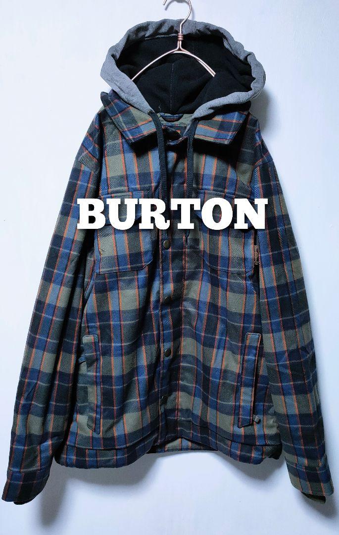 BURTON チェック柄ジャケット BURTON チェック柄ジャケット ウィンタースポーツ