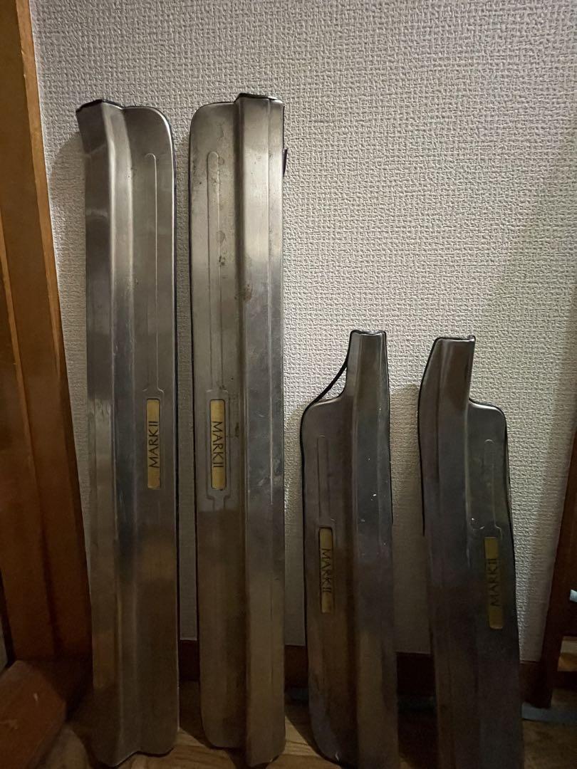 トヨタ純正オプション jzx90 スカッフプレート トヨタ純正オプション JZX90クレスタロゴ入り