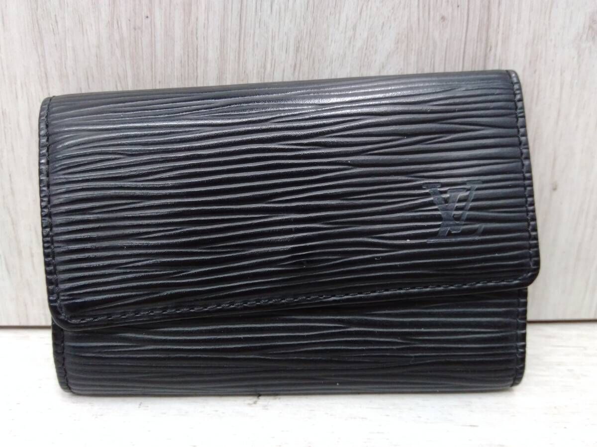 ルイヴィトン LOUIS VUITTON エピ ミュルティクレ6 黒 キー