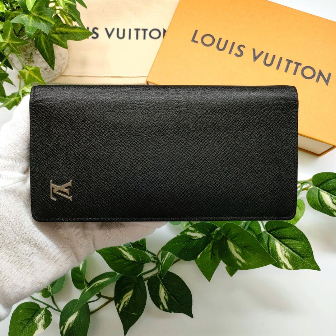 ★美品★　ルイヴィトン　タイガ　ポルトフォイユ　ブラザ　ノワール　長財布 楽天市場】【美品】ルイヴィトン Louis Vuitton 長財布 タイガ